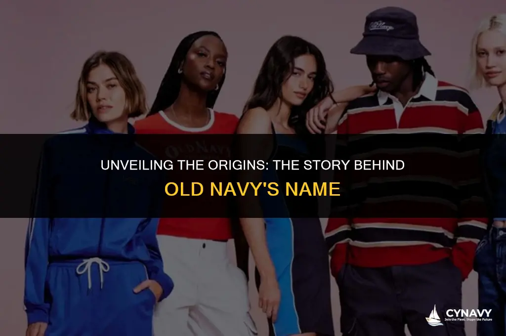 why is old navy called old navy