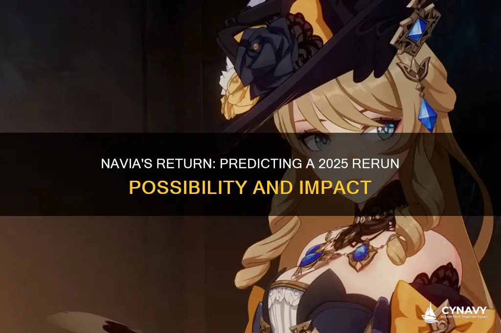 will navia get a rerun in 2025