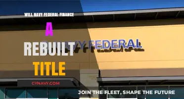 Exploring Navy Federal's Policies on Financing Rebuilt Titles
