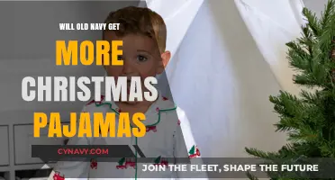 Will Old Navy Restock Christmas Pajamas? Holiday Sleepwear Update